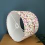Ashbee Plum Floral Drum Lampshade, thumbnail 8 of 9