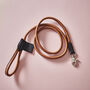 Personalised Leather Dog Lead, thumbnail 2 of 8