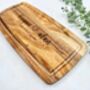 Our First Home Engraved Chopping Board, thumbnail 4 of 7