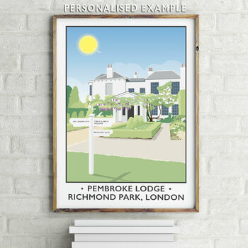 Pembroke Lodge, Richmond Park, London Print, 3 of 6