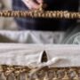 Natural Seagrass Lidded Storage Basket, thumbnail 2 of 5