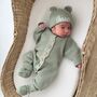 Three Piece Knitted Baby Gift Set, thumbnail 1 of 11