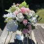 Peaches And Cream Rose Gift Bouquet, thumbnail 9 of 9