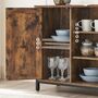 Buffet Table Sideboard Storage Cabinet Cupboard Shelves, thumbnail 2 of 6