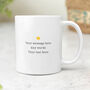 Personalised 40th Birthday Mug 'Officially Four Tea', thumbnail 2 of 4