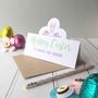 Personalised Easter Bunny Card, thumbnail 4 of 5