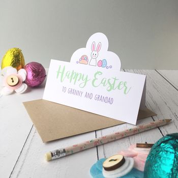 Personalised Easter Bunny Card, 4 of 5