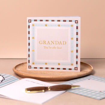 Grandad You're The Best, A Fill In The Blanks Gift Book With Posting Envelope, 4 of 12