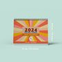 2024 Desk Calendar | Retro Vibes, thumbnail 8 of 10