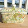 Lidded Butterdish In William Morris Golden Lily Design, thumbnail 2 of 8