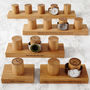 Personalised Oak Watch Stand For Three To Five Watches, thumbnail 8 of 11
