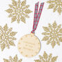 Personalised Christmas At The…Wooden Decoration, thumbnail 2 of 5