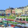 Richmond Riverside, South West London Illustration Art Print, thumbnail 2 of 3