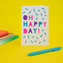Oh Happy Day! Handmade Cards Multipack Of Three, thumbnail 7 of 10