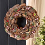 Winter Woodland Luxury Door Wreath, thumbnail 1 of 6
