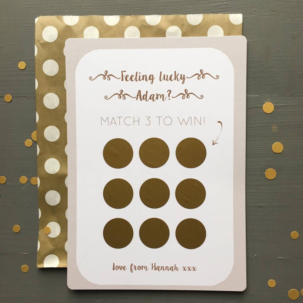 birthday scratchcard by daisyley designs | notonthehighstreet.com