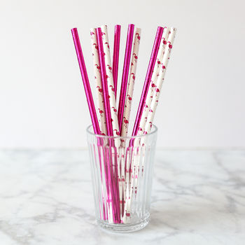 Patterned Paper Straws, 10 of 11