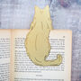 Cat Brass Bookmark, thumbnail 2 of 8