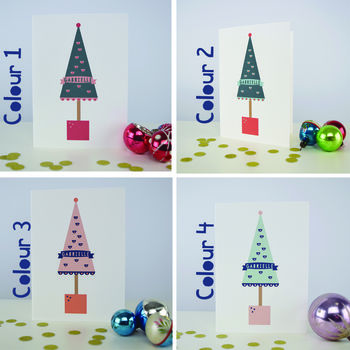 Personalised Christmas Card 'Tree', 5 of 7
