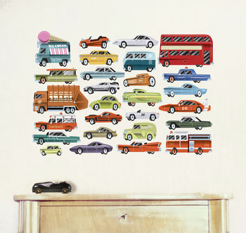 Highway Fabric Wall Stickers, 2 of 3