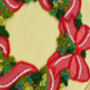 Christmas Wreath Embroidery Kit, thumbnail 4 of 6