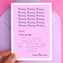 Personalised Mummy Funny Mother's Day Card, thumbnail 1 of 5