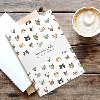 Watercolour Dogs Personalised Notebook, 2 of 6