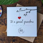 Personalised 80th Birthday Card For Special Grandma, thumbnail 2 of 4