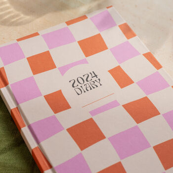 2024 Diary | A5 Hardcover Week To View | Checks, 6 of 11