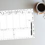 Personalised Spotty Weekly Planner Tear Off Pad, thumbnail 2 of 7