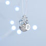 Personalised Sterling Silver Birthstone Necklace, thumbnail 11 of 12
