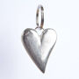 Heart Pewter Keyring, Love Token Gifts, thumbnail 3 of 7