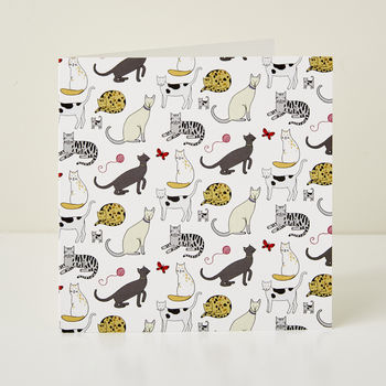 Cat Greeting Card Selection, 4 of 5