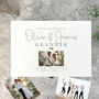 Personalised Luxury White Wedding Photo Keepsake Memory Box, thumbnail 2 of 8
