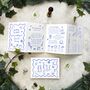 Wedding Doodles Concertina Wedding Invitation, thumbnail 4 of 8