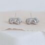 Sterling Silver Baby Guinea Pig Earrings, thumbnail 1 of 8