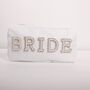 Personalised Cosmetic Make Up Bags With Pearl Letters, thumbnail 10 of 12