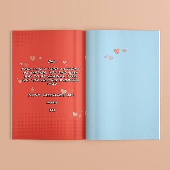 Personalised Valentine's Day Comic Book, 4 of 10