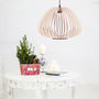 Tulip Wooden Lampshade, Ceiling Lights, thumbnail 1 of 4
