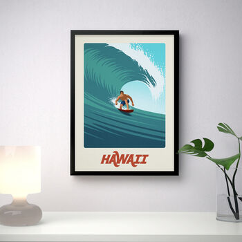 Hawaii Surf Poster, 3 of 6