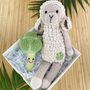 Handmade Lamb And Broccolli Fair Trade Toy Gift Set, thumbnail 1 of 2