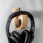 Premium S Oak Wall Mounted Headphone Stand Holder, thumbnail 3 of 4