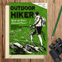 Outdoor Hiker Card, thumbnail 1 of 2
