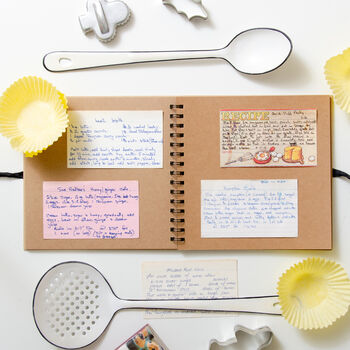 Personalised Cooking Recipes Scrapbook, 7 of 9