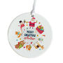 Merry Christmas Ornament Personalised Gift For Kids, thumbnail 2 of 7