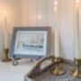 Antique Gold / Brass Taper Candle Holder Set, thumbnail 4 of 5