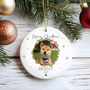 Personalised Christmas Pet Bauble With Photo, thumbnail 4 of 5