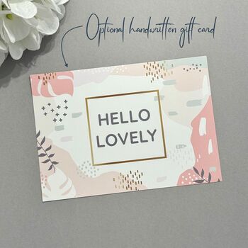 New Parents And New Baby Little Bunny Letterbox Gift Set, 7 of 7