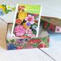 Wildflower Seed Wedding Favours In Floral Boxes, thumbnail 1 of 8