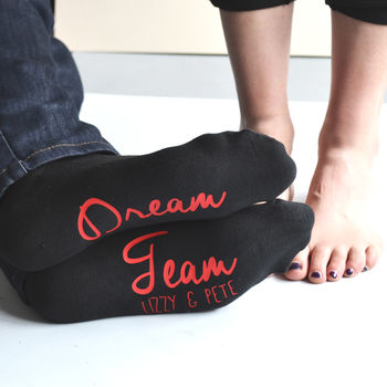 Personalised Dream Team Socks By Solesmith | notonthehighstreet.com
